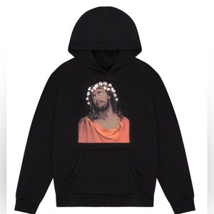 Denim tears crown made of cotton hoodie